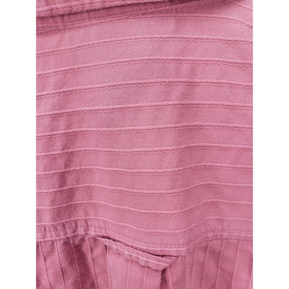 Lane‎ Bryant Pink Size 18/20 Long Sleeve Button Up Shirt - Picture 4 of 12